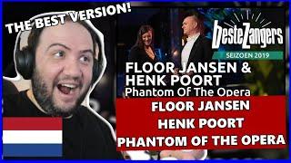 Floor Jansen & Henk Poort - Phantom Of The Opera | Beste Zangers 2019 | Teacher Paul Reacts 