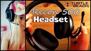  Turtle Beach Recon 500 Wired Headset Unboxing 