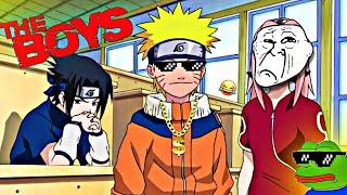 Naruto thug life moments || Kakashi naruto sasuke funny moments in Hindi ||#funny