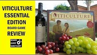 Viticulture Essential Edition Board Game Review & Runthrough