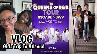 VLOG | ROAD TRIP TO ATLANTA | QUEENS OF R & B CONCERT | TRAVEL VLOG