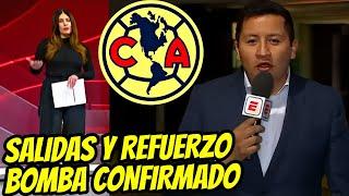 ¡DOS REFUERZOS DE LUJO CONFIRMADOS y PRIMERAS BAJAS OFICIALES PARA EL 2025! CLUB AMERICA HOY