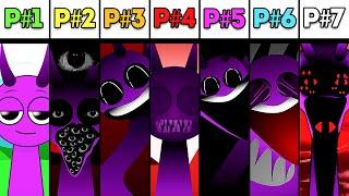 Phase 1 VS Phase 2 VS Phase 3 VS Phase 4 VS Phase 5 VS Phase 6 VS Phase 7 in Incredibox Sprunki!