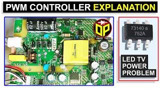 LED TV PWM Power Supply Problem, Explanation and Solution. #ledtvrepair