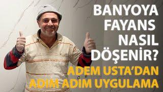 Banyoya Fayans Nasıl Döşenir? - Ankara Fayans Ustası