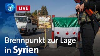 ARD-Brennpunkt zur Lage in Syrien