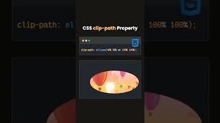 Learn CSS: Clip Path Property | CSS Animation | CSS tutorials #shorts #javascript #developer #coding