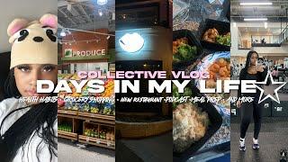 COLLECTIVE VLOG  DAYS IN MY LIFE | HEALTH HABITS +  GROCERY SHOPPING + MEAL PREP + GIRLS DAY