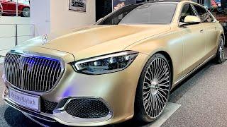 2024 Mercedes Maybach S580 GOLD MANUFAKTUR! Most Luxurious S-CLASS?! Interior Exterior Review 4K