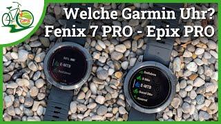 Garmin Fenix 7 PRO oder Epix PRO? ⌚ Fakten & Tipps für deine Entscheidung ± AMOLED oder MIP-Display?