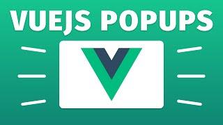 EASY Vue 3 POPUP Component ~ Button & Timed Triggers