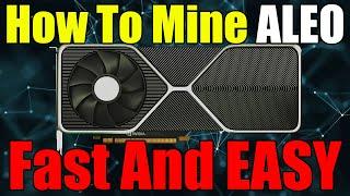 How To Mine ALEO - FAST AND EASY!! F2pool