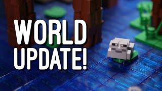 LEGO Minecraft World Update: New 2023 Pieces!