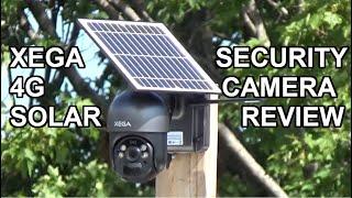 XEGA Solar 4G Security Camera Review