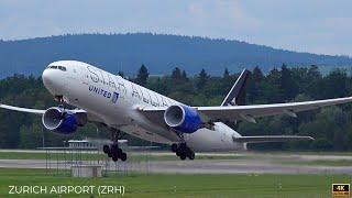 20 MINUTES PLANE SPOTTING ACTION from ZRH |  ZURICH Airport Plane Spotting (ZRH/LSZH) | 4K