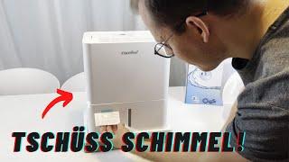 Nie wieder Schimmel in der Wohnung - Comfee Luftentfeuchter 12DEN7 12L (Review Test Raumentfeuchter)