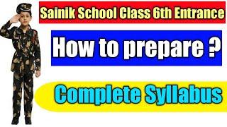 How to prepare for Sainik School class 6 Entrance Examination AISSEE | Behat Academy Sainik school