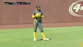 Baylor Softball: Highlights at Arizona State (Game 3) | April 19, 2025