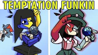 Friday Night Funkin VS TEMPTATION OVERWORLD x GREAT RUNAS & Ena (FNF MOD HARD)