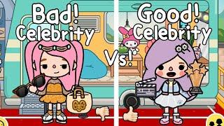 Good Celebrity Vs Bad CelebrityToca Life Worldดาราดี Vsดาราไม่ดี Toca Boca Toca Story Sad Story