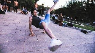 Palma - Break rollers parkour show