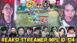 APA INI MPL? META PAUSE? REAKSI STREAMER ALTER EGO VS RRQ HOSHI MPL INDONESIA S14!