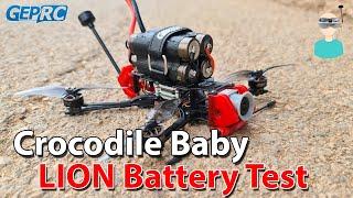 How Long Can It Fly? Geprc Crocodile Baby Lion Battery Test