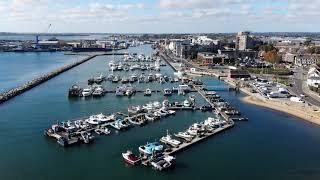 Poole Harbour by Drone [4K]