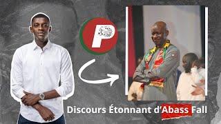 Discours Irresponsable d’Abass Fall