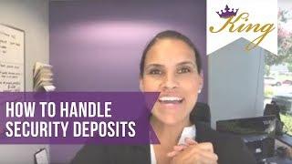 Best Practices for Handling Security Deposits