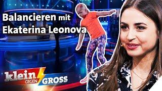 Balancieren über 20 Meter: Ist Let's Dance-Siegerin zu schlagen? | Klein gegen Groß