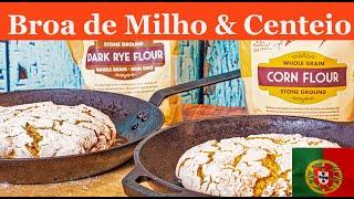 Broa de Milho & Centeio | Portuguese Corn and Rye Bread