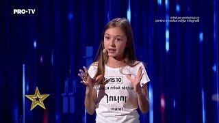 Românii au talent 2021: Sara Smighelschi, cele 5 minute de roast pe care le vei asculta pe repeat