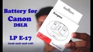 Kingma LP E17 Battery Review - For Canon APSC Cameras