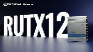 Introducing the RUTX12 Industrial Cellular Router | Teltonika Networks