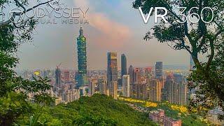 Taiwan VR 360° Walking Tour Experience | Taipei, Jiufen, Elephant Mountain, Taipei 101