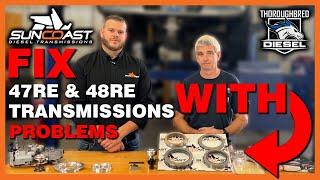 SunCoast Performance Fixes 47RE & 48RE Transmissions #diesel #dodge #cummins #transmission #fyp