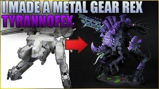 I Made a Metal Gear Rex Tyrannofex!! And other Tyranid Conversions - Warhammer 40k