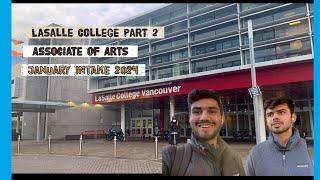 LaSalle College in Vancouver | January Intake 2024 | Process for ADMISSION | CANADA 