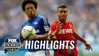 FC Schalke 04 vs. 1. FC Koln - 2015–16 Bundesliga Highlights