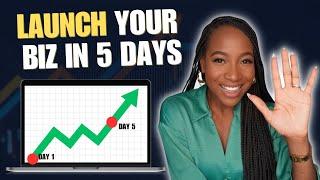 How to Launch Your Coaching Business from Scratch in 5 Days