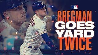 Alex Bregman connects for 2 home runs