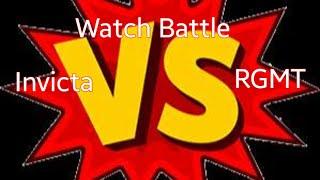 Watch Battle EP1 #Invicta vs #RGMT