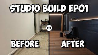 Shed To PROFESSIONAL YouTube Studio | YouTube Studio Build Ep.1