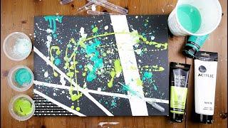 Splatter Paint technique