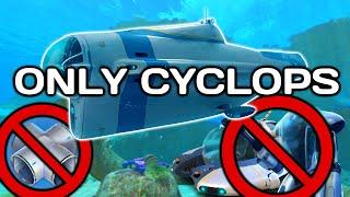 Can I Beat Subnautica with Just a Cyclops? (Part 1)