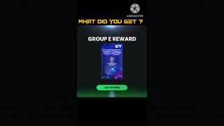 UCL POINTS GROUP E PACK OPENING IN EA FC FIFA MOBILE 24 #shorts #fifamobile #fcmobile #eafcmobile