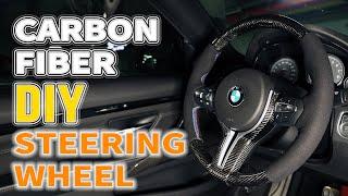 How to Make a Carbon Fibre Steering Wheel with Epoxy Resin [DIY]