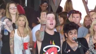 Breathe Carolina LIVE BLACKOUT Warped Tour 2012 Milwaukee