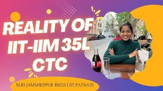 Reality of IIT-IIM 35L CTC | Actual CTC Breakdown | In-hand Monthly Salary